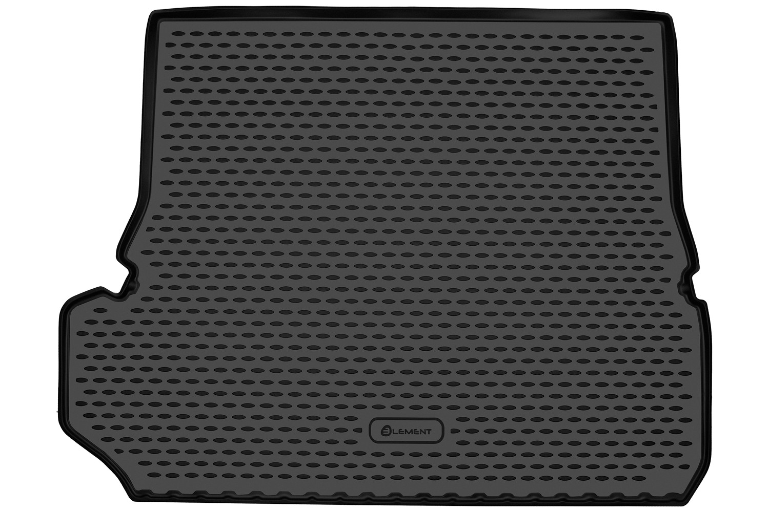 Коврик в багажник для TOYOTA Land Cruiser Prado (250) 2023 - внедорожник Длинный (3-й ряд сложен), 7 мест, 1 шт. (полиуретан) / Тойота Ленд крузер прадо