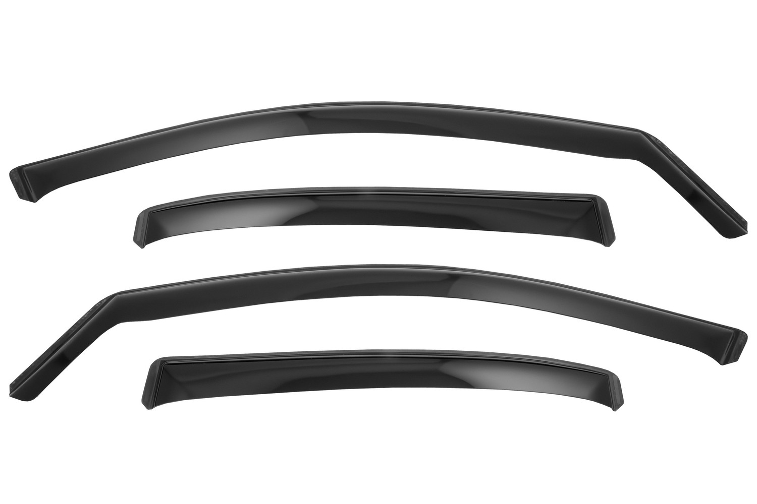 Дефлектор окон (ВСТАВНОЙ ПОД РЕЗИНКУ), 4 шт., для VOLKSWAGEN PASSAT B6 2005-2010, седан / Фольксваген Пассат