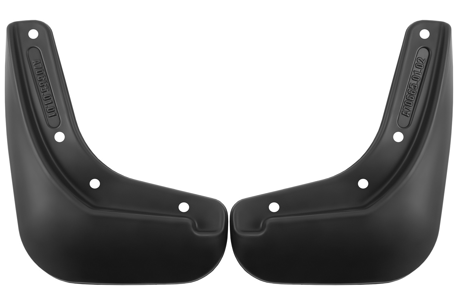 Брызговики передние подходят для  LIVAN X3 Pro  2022 - 2 шт.(standard)  / Ливан Х3 Про