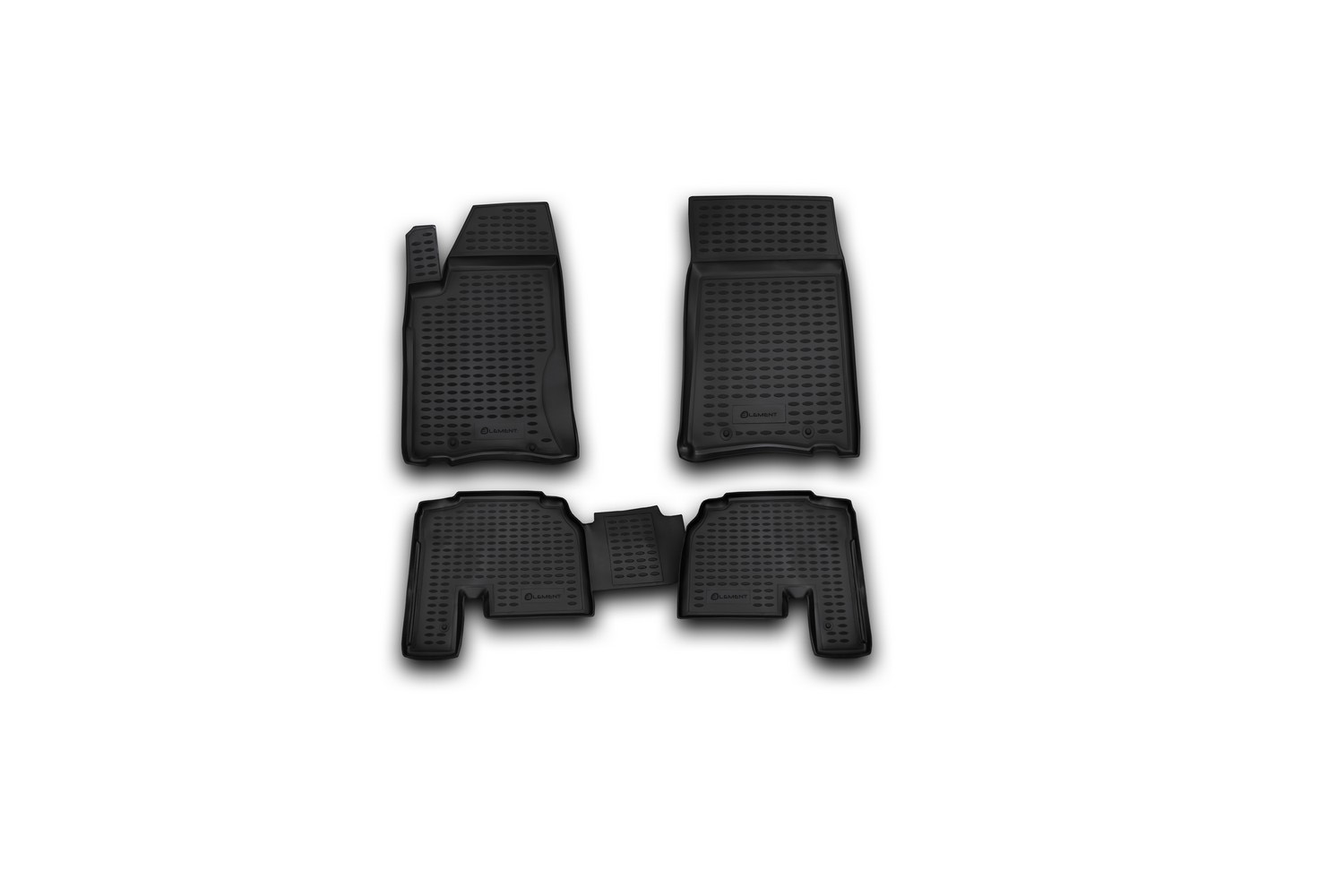 Коврики в салон для SSANGYONG Actyon (I), 2005-2011, 4 шт.(полиуретан) / Саньенг Актион