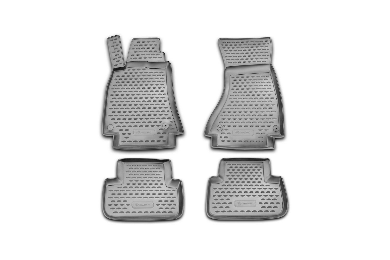 Коврики в салон AUDI A-4 B8, 2007-2015, АКПП, 4 шт. (полиуретан) / Ауди А4