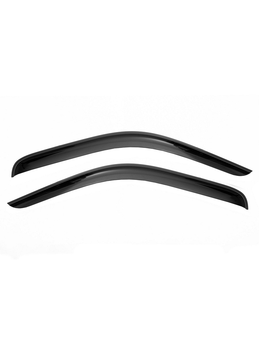 Дефлекторы окон Vinguru FORD Transit 2014- /накладные/скотч /комплект  2 шт./литьевой поликарбонат / Форд Транзит