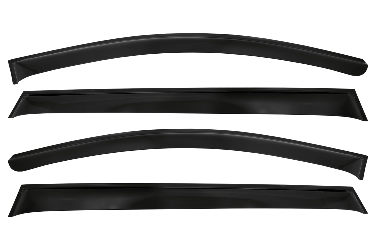 Дефлектор окон (НАКЛАДНОЙ скотч 3М), 4 шт., для CHERY Tiggo 7 Pro (T1E), (2020- )/7 PRO MAX (2022- ), рест.(2024- )/7L (2024- )/XCITE X-Cross 7 (2024-