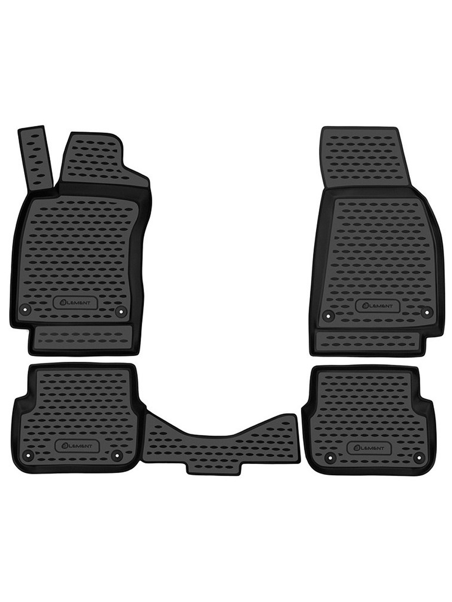 Коврики в салон AUDI A-6 III  (С6), 2006-2011, 4 шт. (полиуретан) / Ауди А6