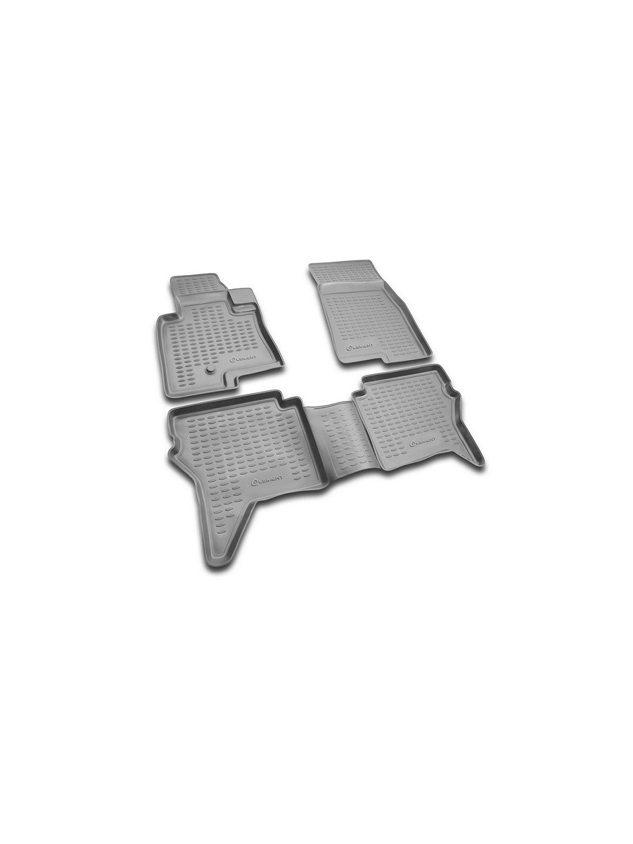 Коврики в салон MITSUBISHI Pajero IV(V80), 3 дв, 2006 -, 4 шт. (полиуретан) / Митсубиси Паджеро
