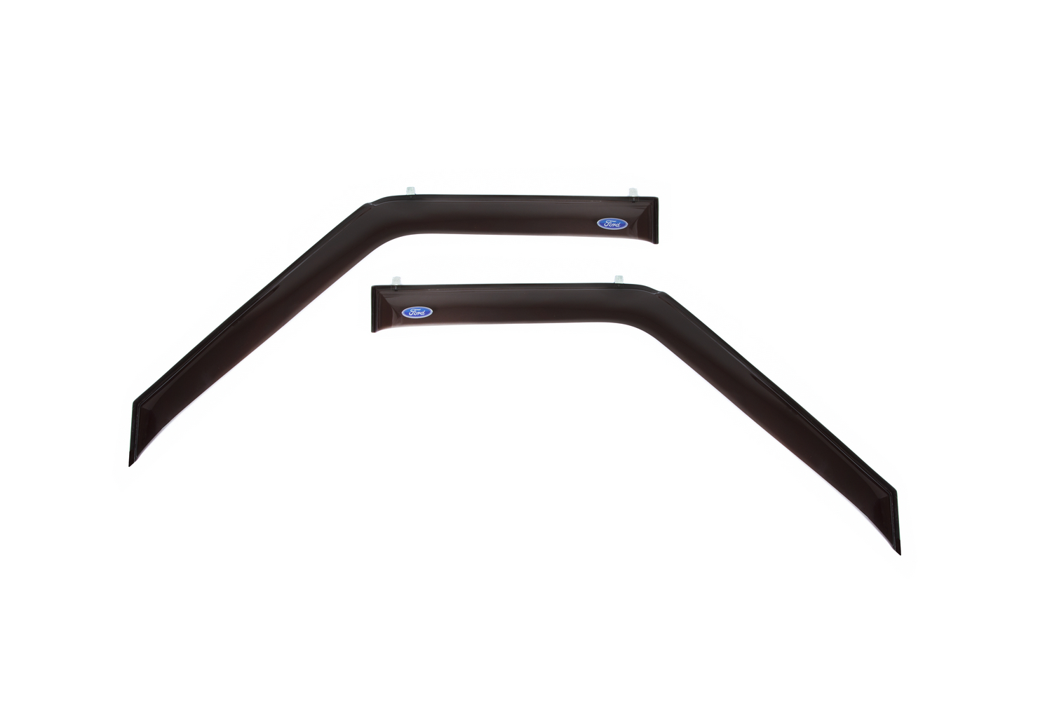 Дефлекторы окон для FORD Transit 2006- (2 шт.), накладной / Форд Транзит