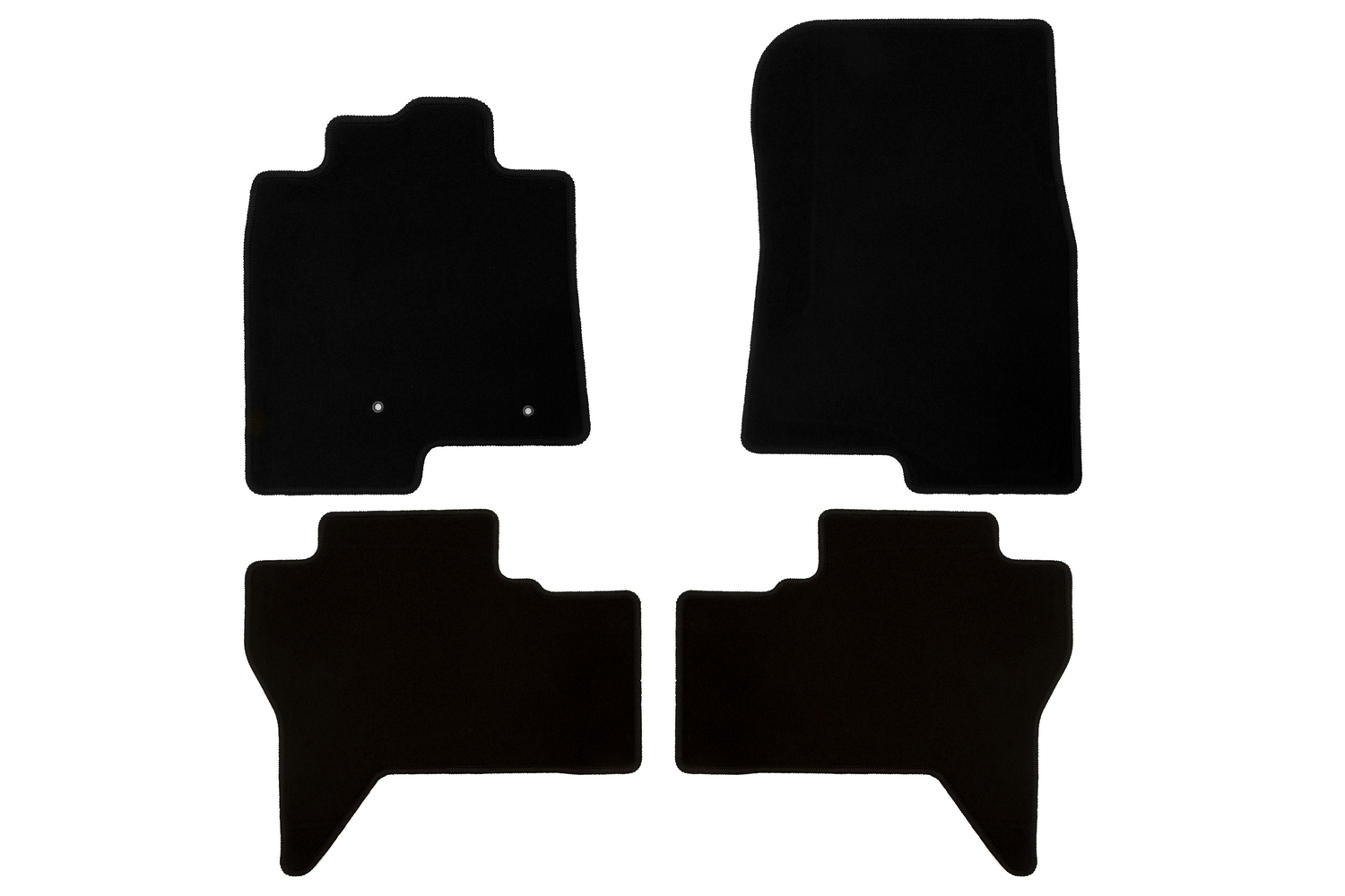 Коврики в салон Klever Econom MITSUBISHI Pajero IV 2006-2011, 2011-2014, 2014-, внед., 4 шт. (текстиль) / Митсубиси Паджеро