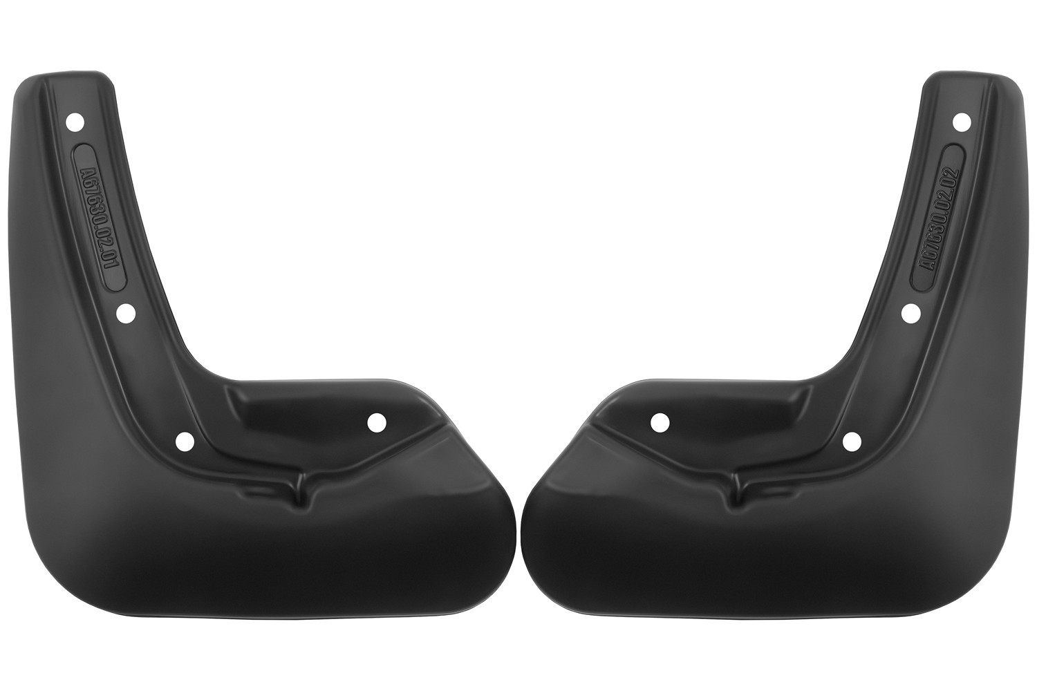 Брызговики задние для CHANGAN CS75PLUS 2022-2024 2 шт.(standard) / Чанган КС75ПЛЮС