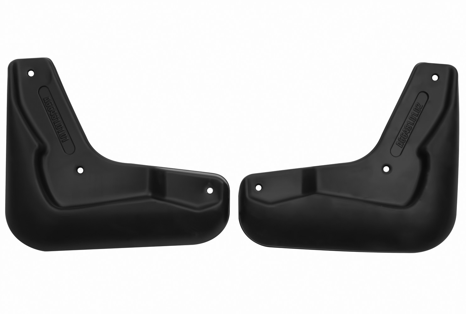 Брызговики передние для  JAC J7 I 2020 - 2 шт.(optimum) в пакете / Джак / Джак Джей 7