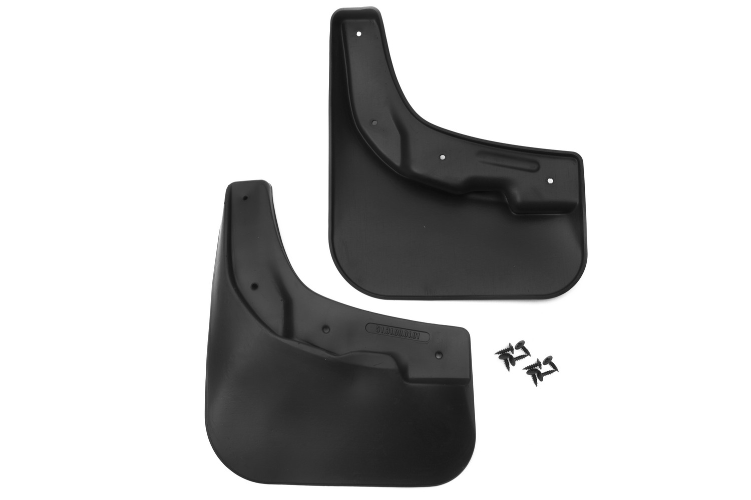 Брызговики передние для VOLKSWAGEN Touareg, 2010-2014, 2 шт. (standard) / Фольксваген Туарег