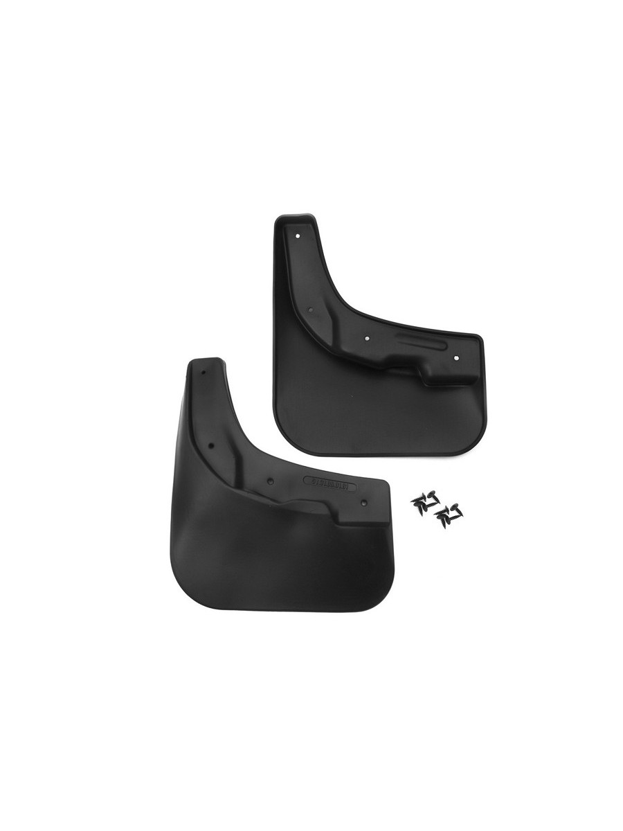 Брызговики передние подходят для VOLKSWAGEN Touareg, 2010-2014, 2 шт. (standard) / Фольксваген Туарег