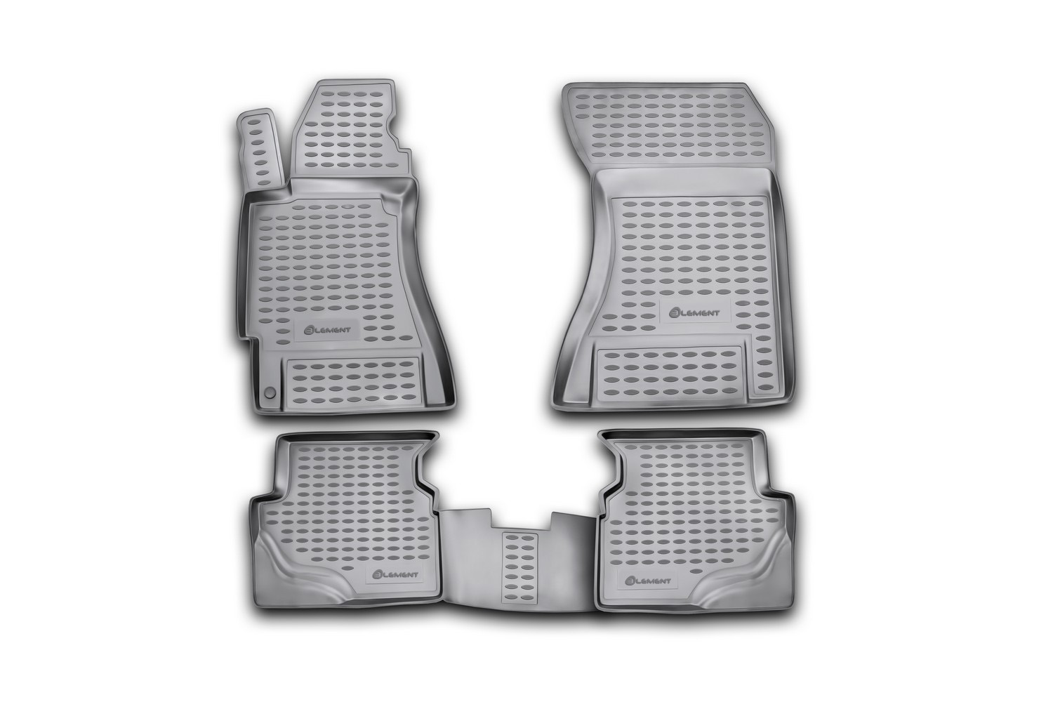 Коврики в салон SUBARU Forester 2002-2008, 4 шт. (полиуретан) / Субару Форестер