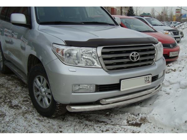 Дефлектор капота для TOYOTA LAND CRUISER 200 2007-2015 внедорожник SIM / Тойота Ленд крузер