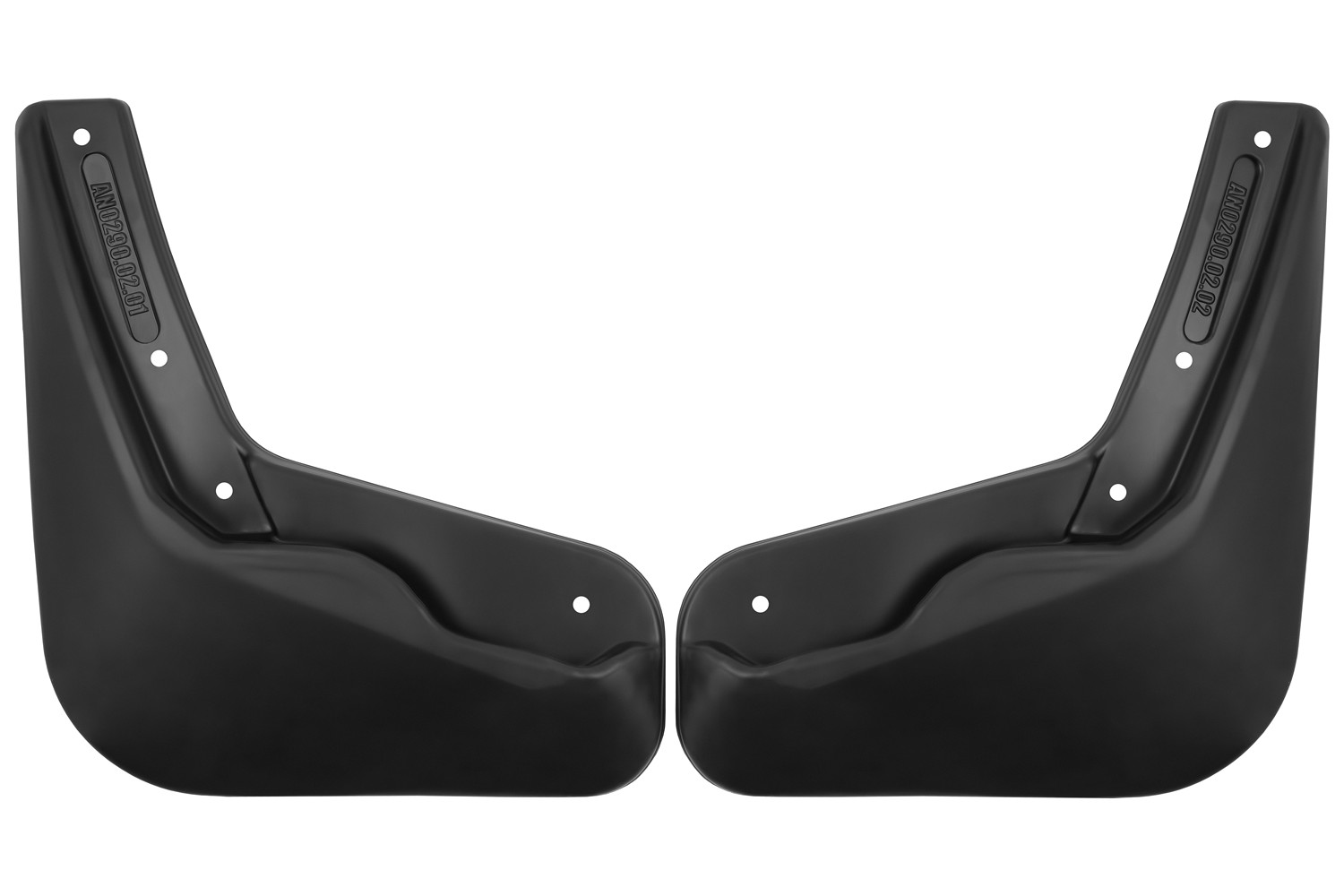 Брызговики задние для  FAW Bestune T77  2021 -  2 шт.(optimum) в пакете / ФАВ Бестюн Т77