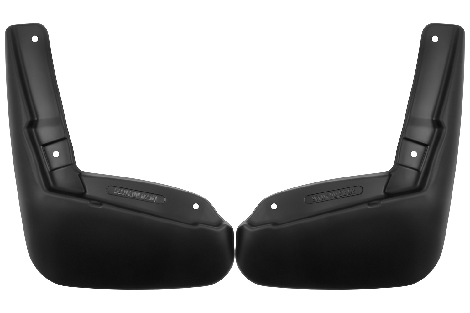 Брызговики задние HAVAL H2, 2014- внедорожник 2 шт. (optimum) в пакете / Хавал Н2