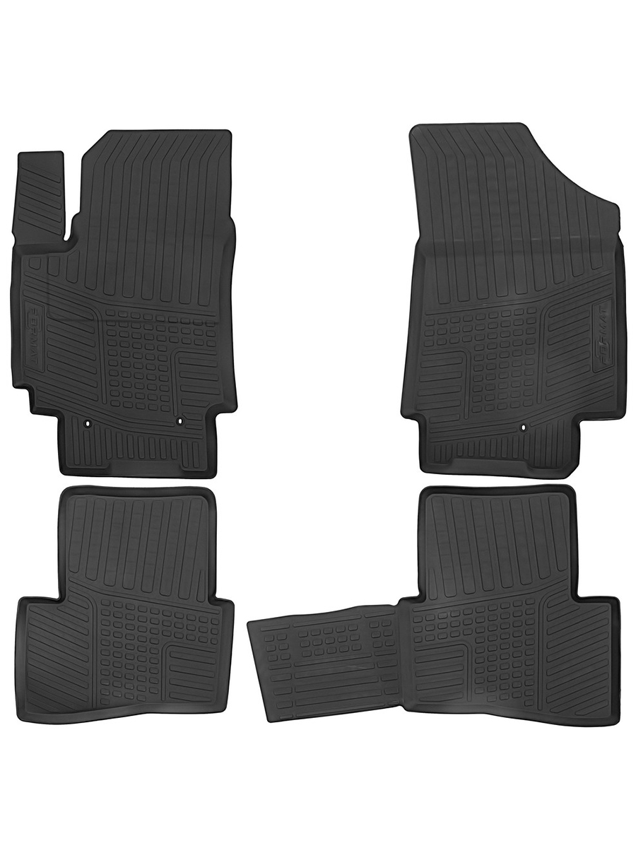 Коврики в салон HYUNDAI Creta, 2016-, 4 шт. (противоскользящие шипы, повышенная безопасность, Повышенная устойчивость), компл / Хендай Крета