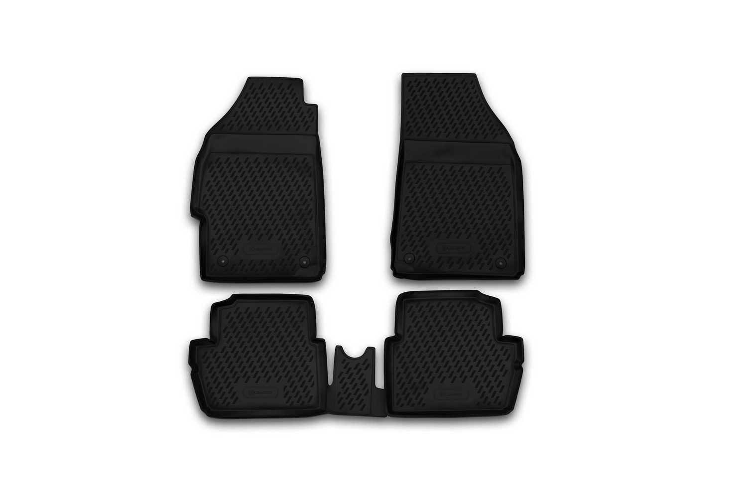 Коврики в салон CHEVROLET Spark (III) 2009-2016 / RAVON R2 2016-2020, 4 шт. (полиуретан) / Шевроле С / Шевроле Спарк